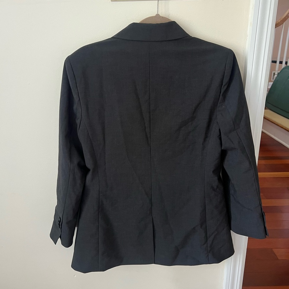 Women’s American Eagle Button Down Gray Blazer - image 3